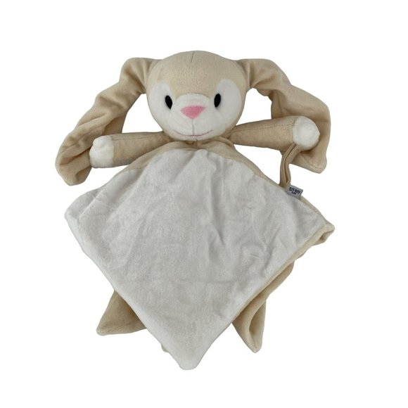 Riff Raff Cream Bunny Rabbit Lovey Security Blanket Lullaby Music White Noise - Picture 1 of 8